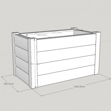 Brown LogLap Planter 1400x800