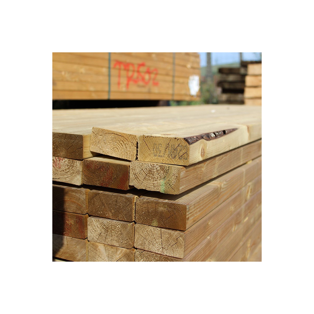 C24 Treated Carcassing Timber 47mm X 100mm | Buy Carcassing Timber ...