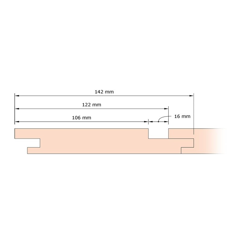 Douglas Fir Internal Shadow Gap Cladding