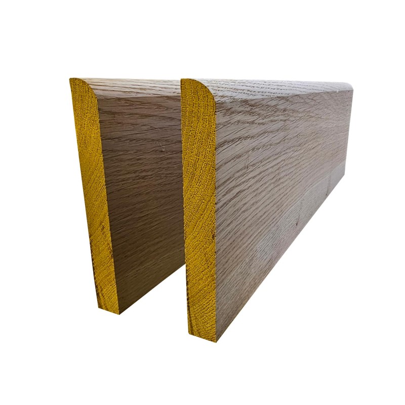 Solid American Red Oak Skirting Board - FREE DELIVERY