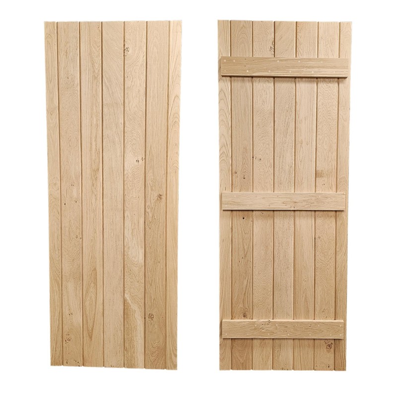 Ledged Solid Oak Doors | Buy Solid Oak Doors Online from the Experts at UK Timber
