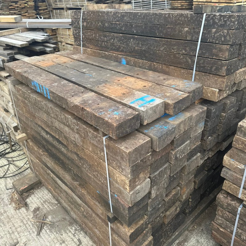 Untreated Reclaimed Tropical Hardwood Sleepers