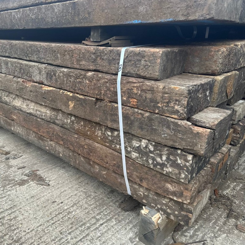 Untreated Reclaimed Tropical Hardwood Sleepers