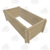 Rectangular Heavyweight Oak Slot Together Raised Bed Kit - FREE DELIVERY