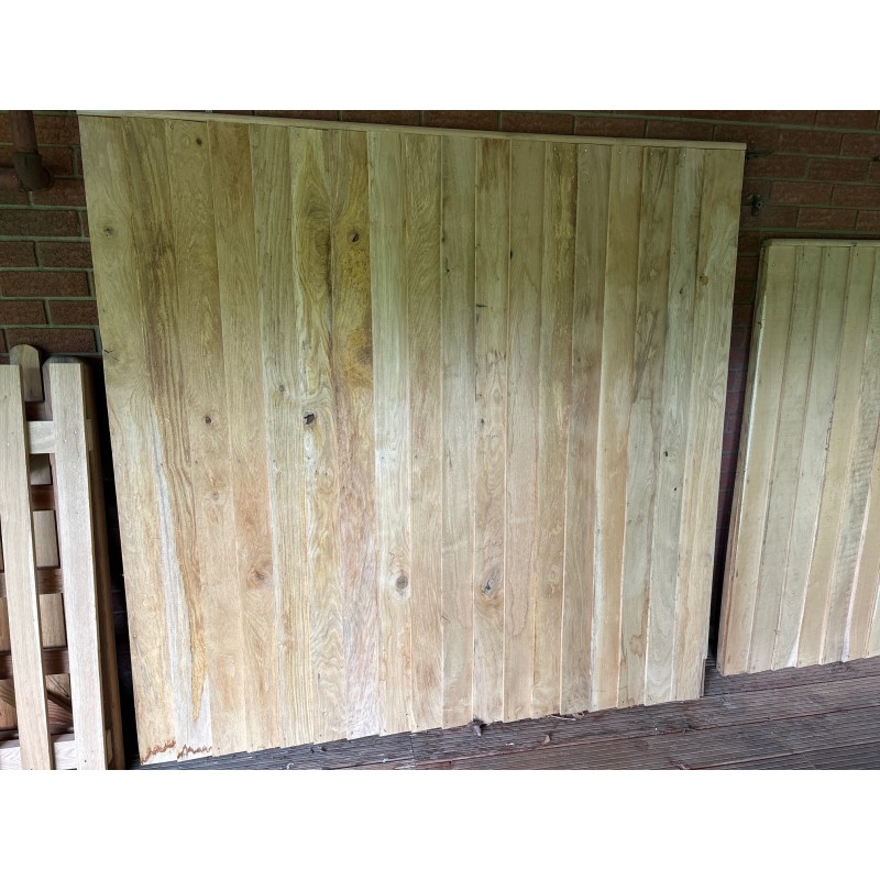 Oak Feather-Edge Fence Panels - CLEARANCE