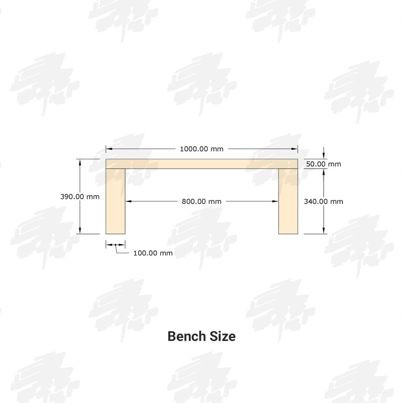 Douglas Fir Refectory Table and Seating Furniture Set - Grand