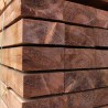 Pallet of New Brown Treated Softwood Sleepers - FREE EXPRESS DELIVERY