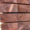 Pallet of New Brown Treated Softwood Sleepers - FREE EXPRESS DELIVERY