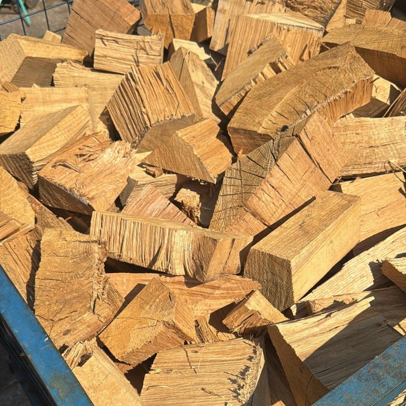 Premium Bark Free Clean Burn Oak Wedges