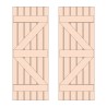 Prestige Ledged and Braced Solid Douglas Fir Doors