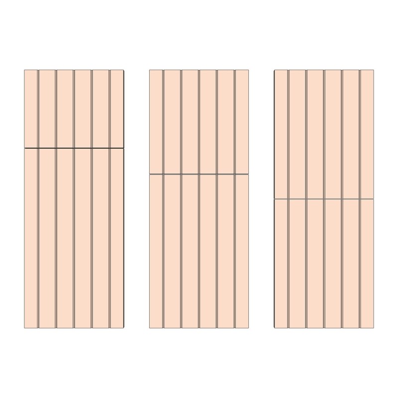 Prestige Ledged Solid Douglas Fir Stable Doors