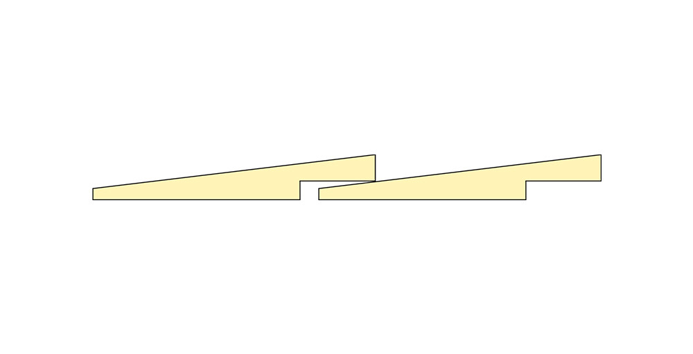 Rebated Featheredge Cladding