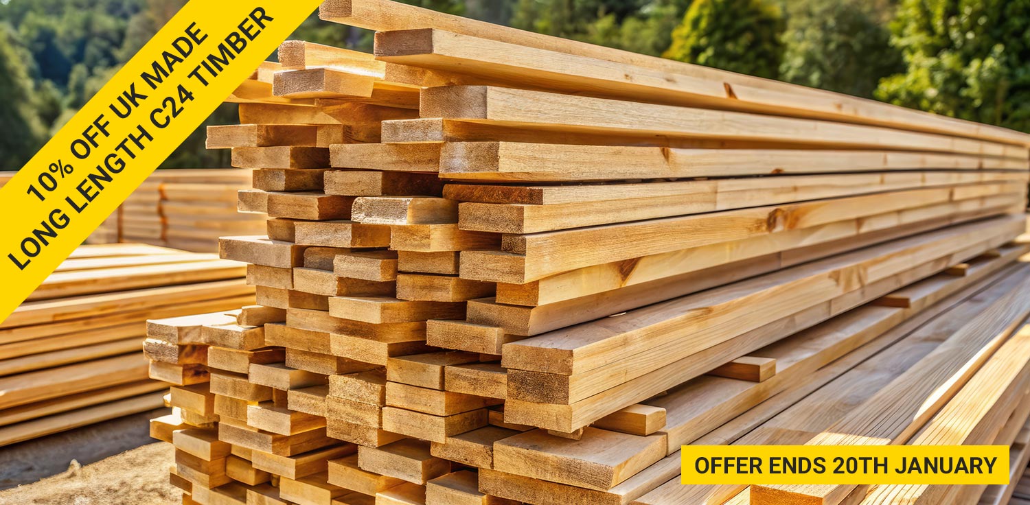 C24 Long Length Carcassing Timber